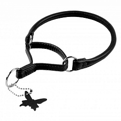 Ошейник-удавка Collar Glamour 10 мм*45 см черный 75501