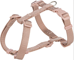 Шлейка Premium H-Harness s-м 42-60 см/15 мм, пудровый 203335 Trixie