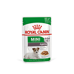 Royal Canin (Роял Канин) Мини Эйджинг 12+ корм влажный для мелких собак старше 12 лет в соусе 85 гр Royal Canin (Роял Канин) Мини Эйджинг 12+ корм влажный для мелких собак старше 12 лет в соусе 85 гр